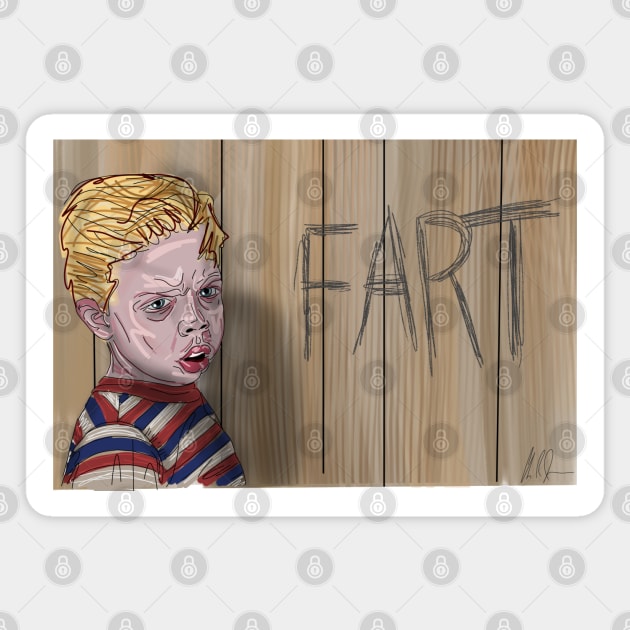 Raising Arizona "FART" Kid Magnet by 51Deesigns